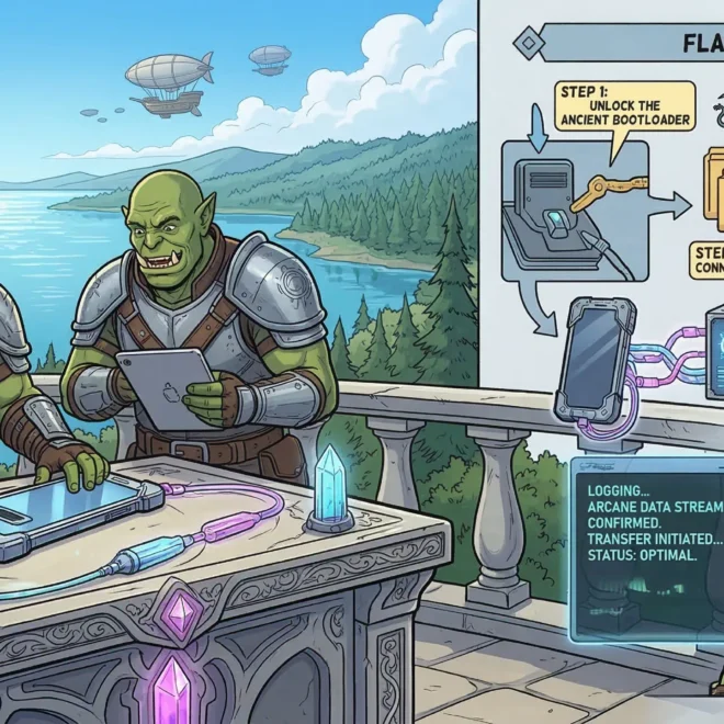 Image of: How to flash your Samsung Galaxy Series phone