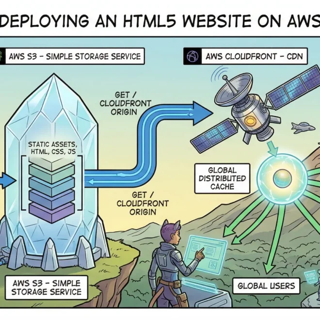 Image of: How to host an HTML5 website on AWS with S3 and CloudFront