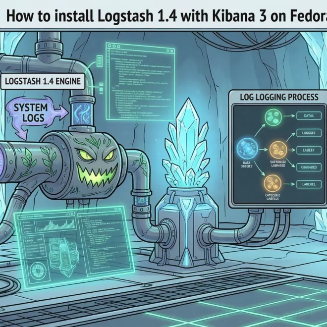 Image of: How to install Logstash 1.4 with Kibana 3 on Fedora