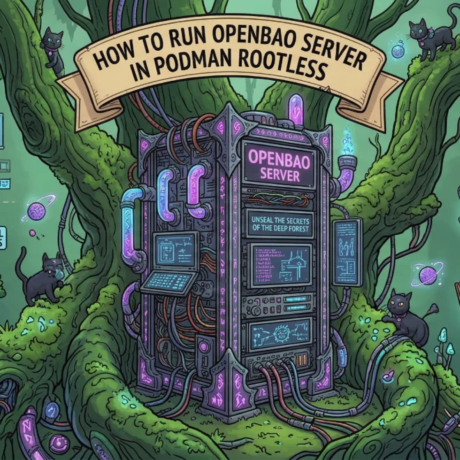 Image of: How to Run a OpenBao Server in Podman Rootless